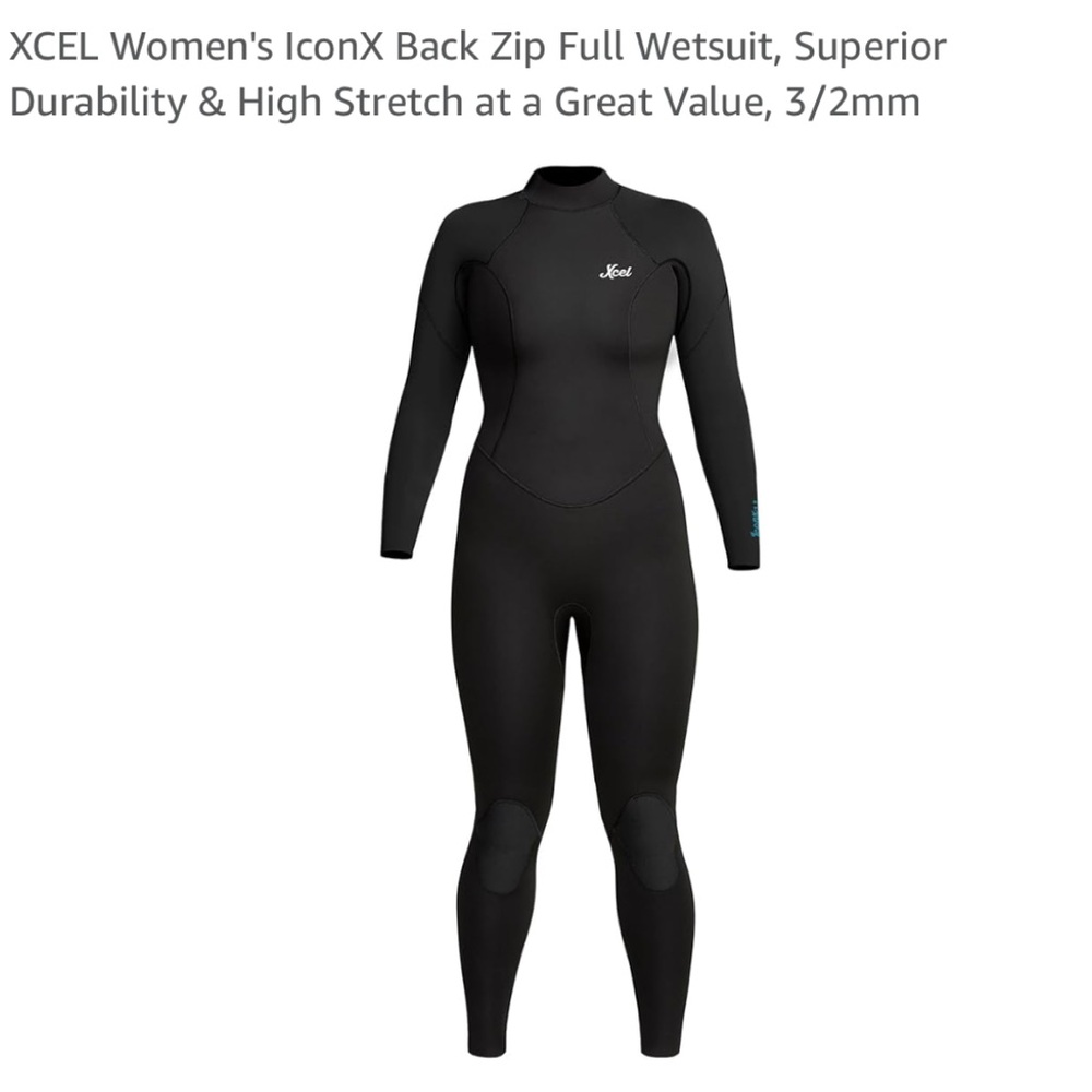 Xcel Women’s Full 3/2 Wetsuit Size 12 - Picture 2 of 10